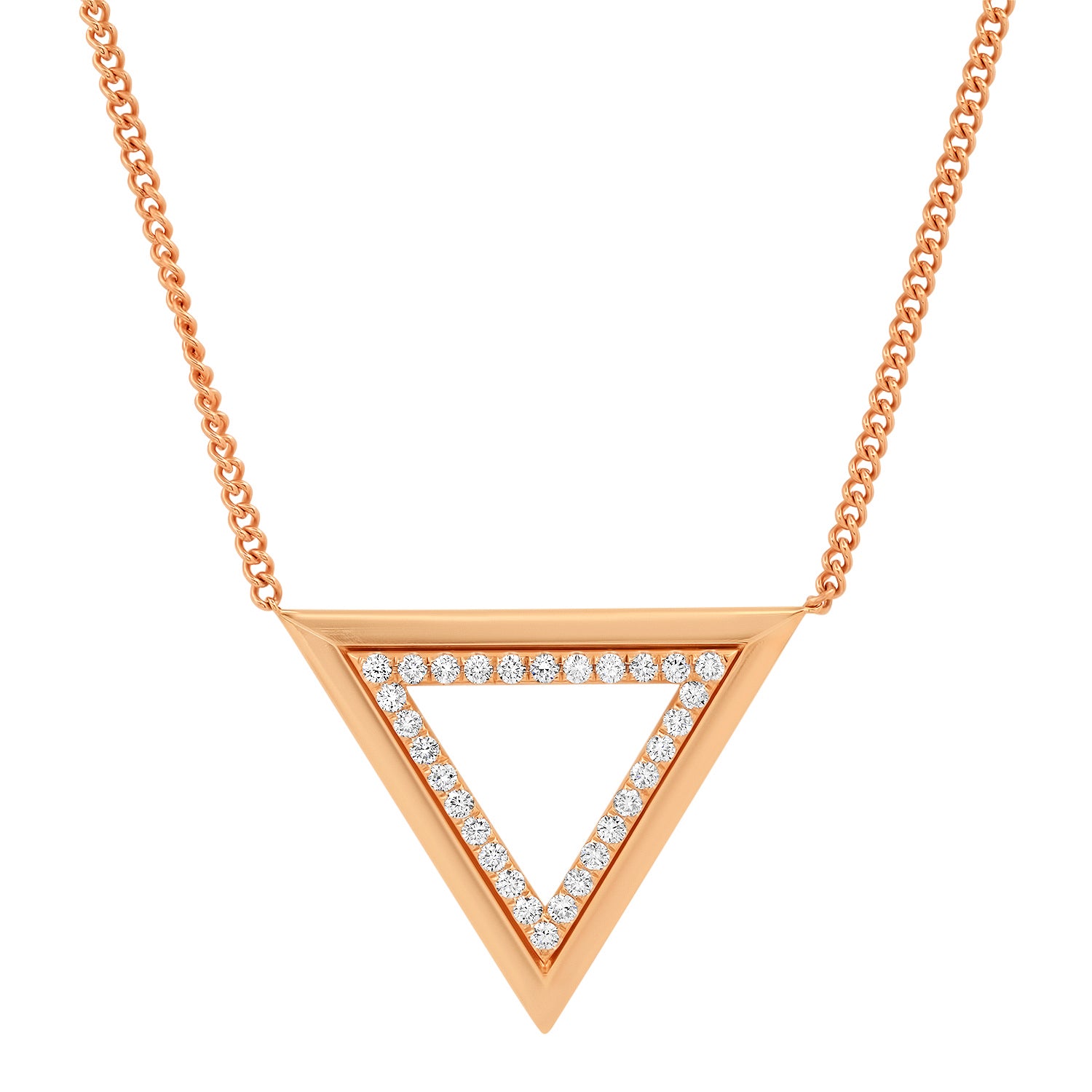 VIS-A-VIS TRIANGLE NECKLACE