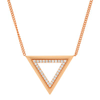 VIS-A-VIS TRIANGLE NECKLACE