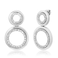 VIS-A-VIS DOUBLE CIRCLE EARRINGS