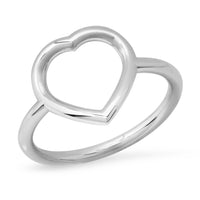 HEART 18K GOLD RING