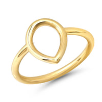 PEAR 18K GOLD RING