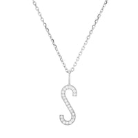 DIAMOND INITIAL PENDANT