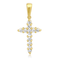 DIAMOND CROSS PENDANT