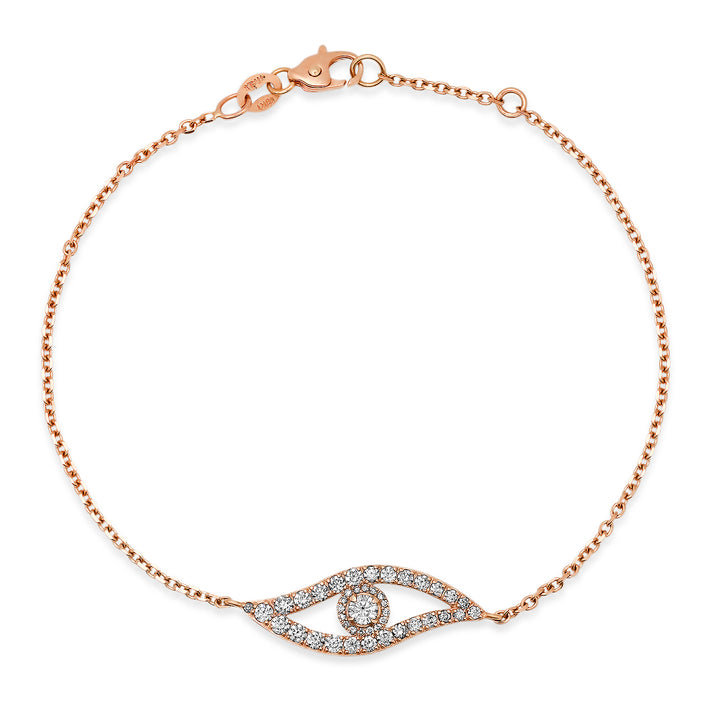 EVIL EYE DIAMOND BRACELET