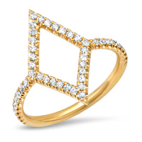 GEO KITE DIAMOND RING